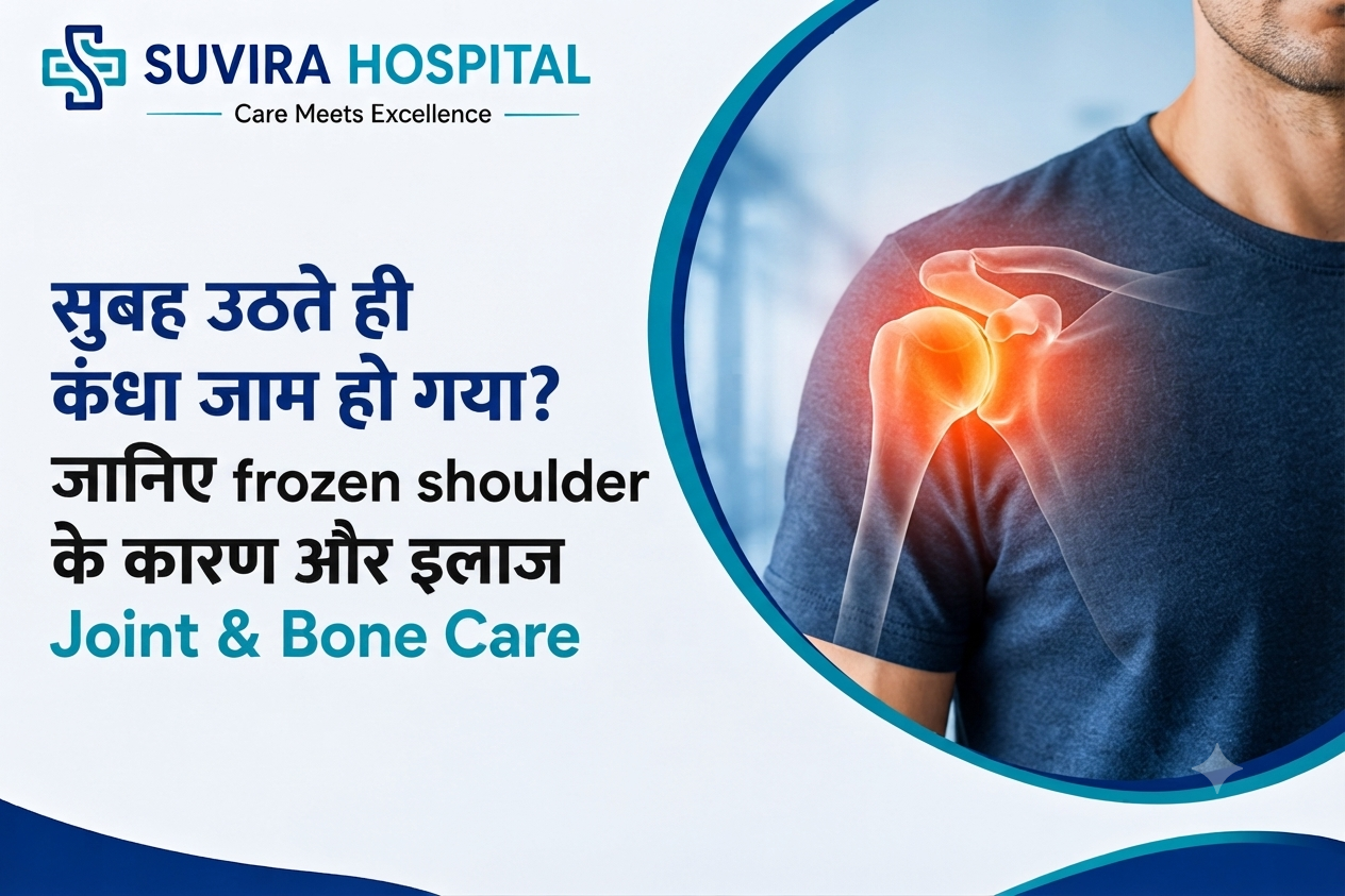 सुबह उठते ही कंधा जाम हो गया? जानिए frozen shoulder के कारण और इलाज