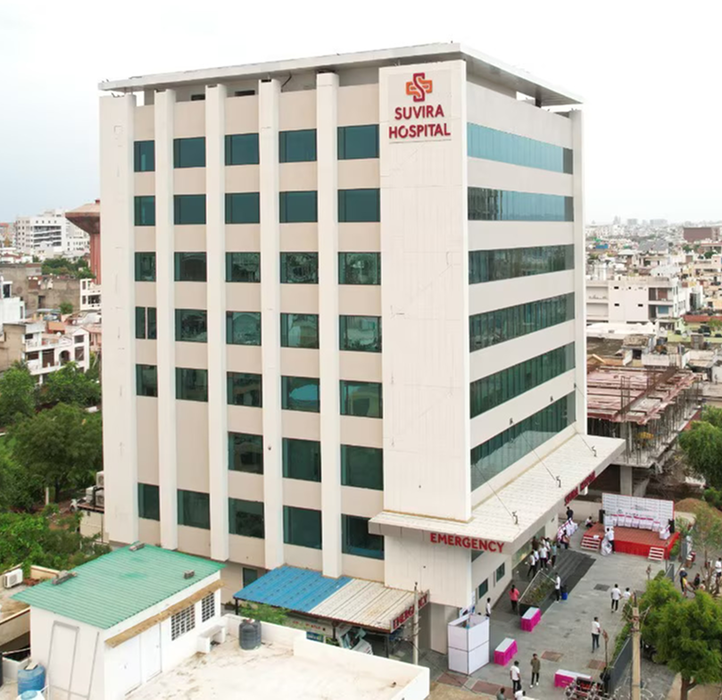 Suvira Hospital, Mansarovar, Jaipur — exterior